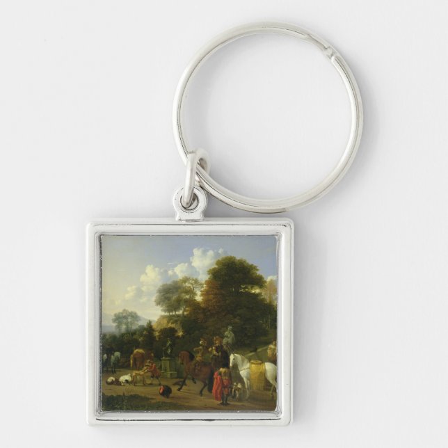 After the Hunt, c.1644 Key Ring (Front)