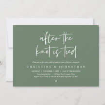 After the knot tied, Elopement Post wedding Brunch