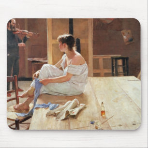 After the Pose, 1884 Mouse Pad