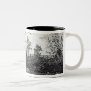 After the rain, from 'Leisure Hour', 1888 Two-Tone Coffee Mug