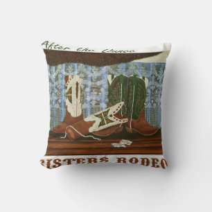 After the Rodeo Dance Cushion