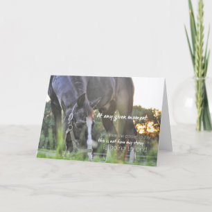 AFTER THE SHOW Greeting Card