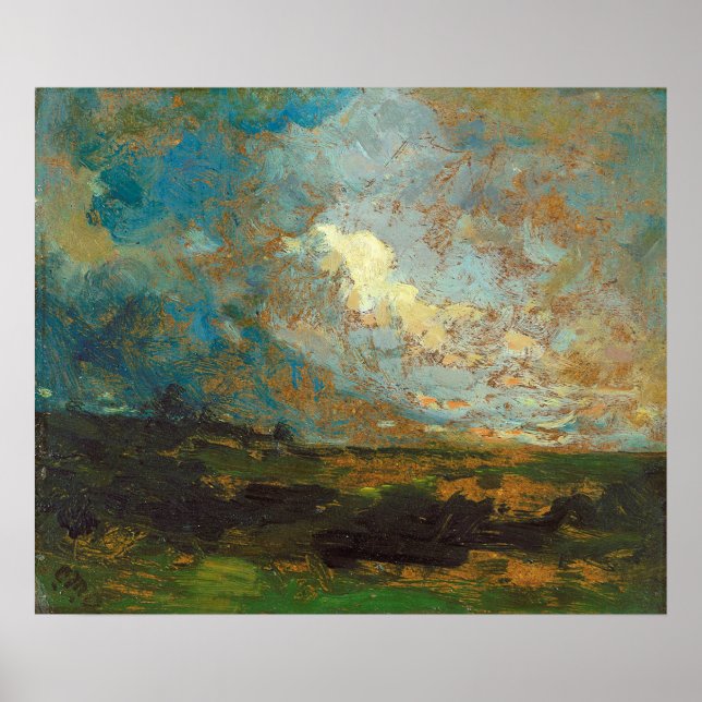 After the Shower - Edward Mitchell Bannister  Poster (Front)