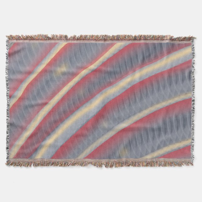 After the Snake Throw Blanket (Front)
