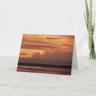 After the Storm 7 x 5 Folded Greeting Card - blank