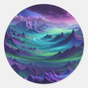 After The Storm, Colour Remains -  Classic Round Sticker