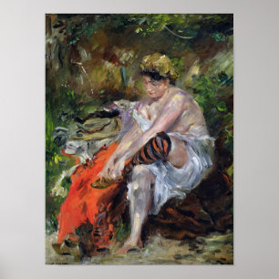 After The Swim, 1906 Poster