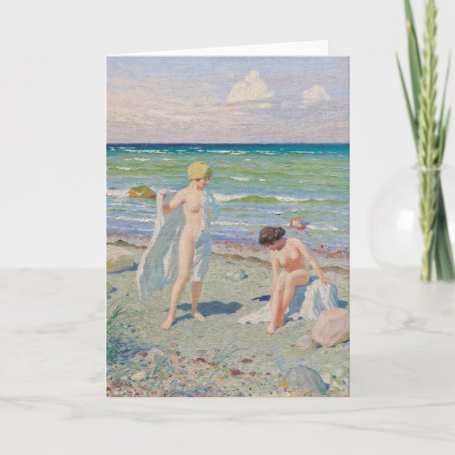 After the Swim | Paul Fischer Card (Front)