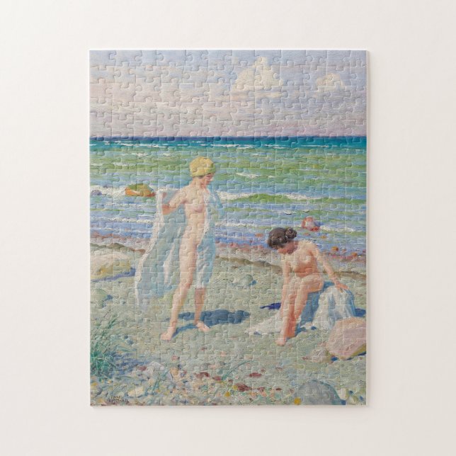 After the Swim | Paul Fischer Jigsaw Puzzle (Vertical)