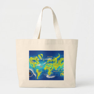 After the Thaw - Flooded Earth Large Tote Bag