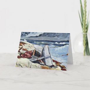 After The Tornado By Homer Winslow (Best Quality) Card