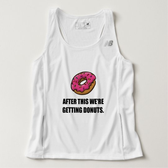 After This Getting Doughnuts Singlet