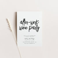 After Work Party Corporate Invitation