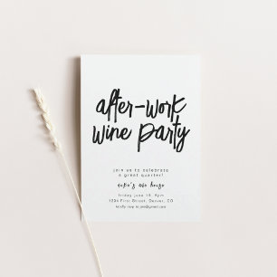 After Work Party Corporate Invitation
