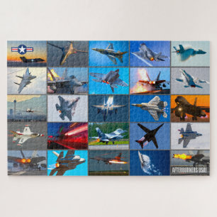 AFTERBURNERS USA! “MONTAGE” JIGSAW PUZZLE
