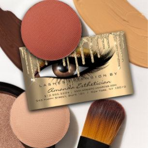 Aftercare Instructions Eyelash Extension Dips Business Card