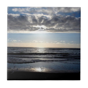 Afternoon at the Beach Ceramic Tile