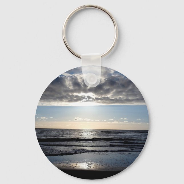 Afternoon at the Beach Key Ring (Front)