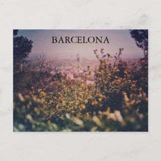 AFTERNOON IN BARCELONA POSTCARD