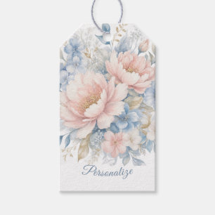 Afternoon in Bloom Personalised Floral Personalise Gift Tags