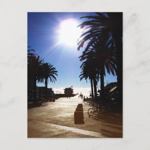 Afternoon In Hermosa Beach Postcard