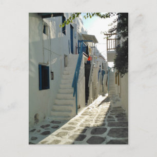 Afternoon in Mykonos Postcard