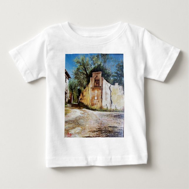 AFTERNOON IN RIMAGGIO / Tuscany View Baby T-Shirt (Front)