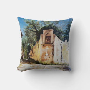 AFTERNOON IN RIMAGGIO / Tuscany View Cushion