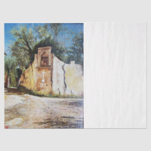 AFTERNOON IN RIMAGGIO / Tuscany View Tissue Paper