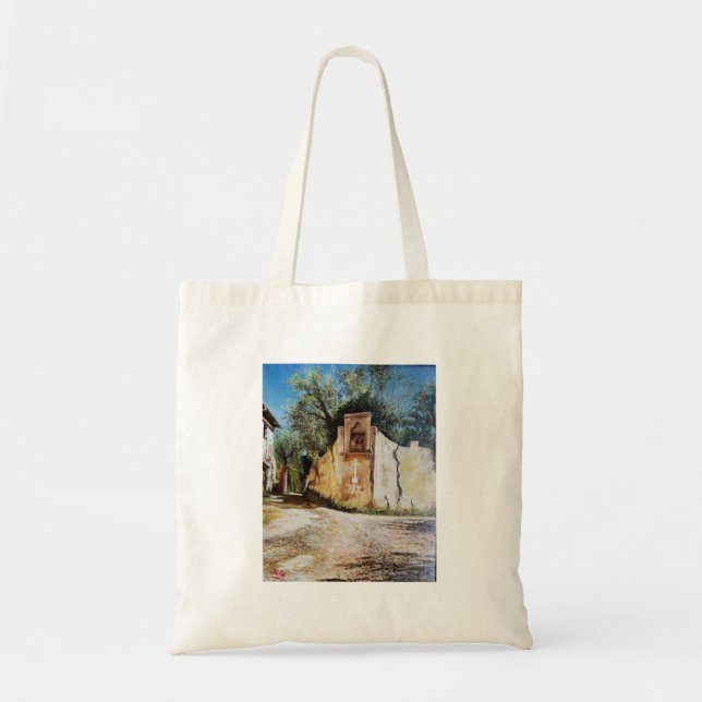 AFTERNOON IN RIMAGGIO / Tuscany View Tote Bag (Front)