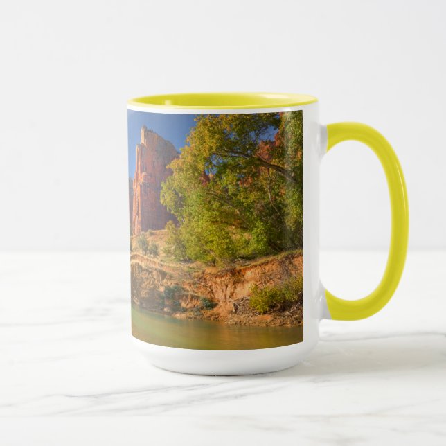Afternoon In Zion National Park Mug (Right)
