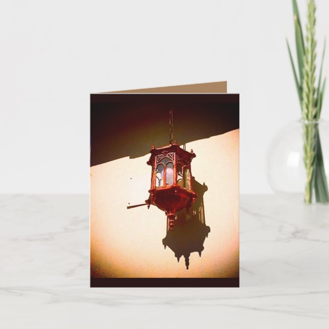 Afternoon Lamp Card (Front)