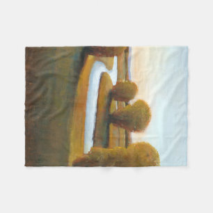 Afternoon Light V Fleece Blanket