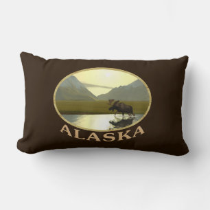 Afternoon Moose Lumbar Cushion