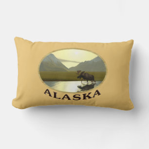 Afternoon Moose Lumbar Cushion