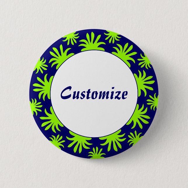 Afternoon of the Triffids Template 6 Cm Round Badge (Front)