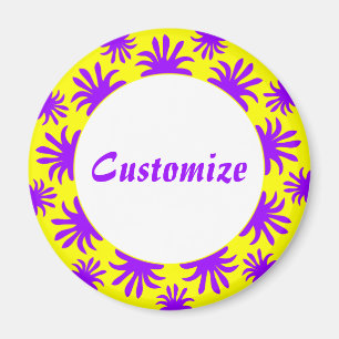 Afternoon of the Triffids Template -Yellow Magnet