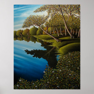 "Afternoon Reflections" Poster