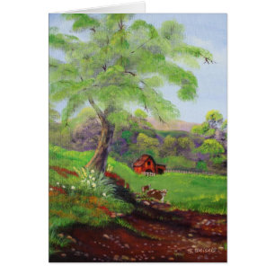 Afternoon Shade- Blank Card