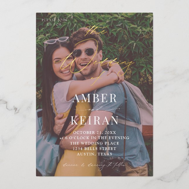 Afternoon Shades- Photo Wedding (Front)