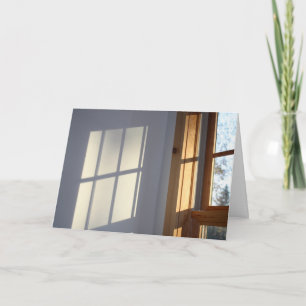 Afternoon Shadow Card