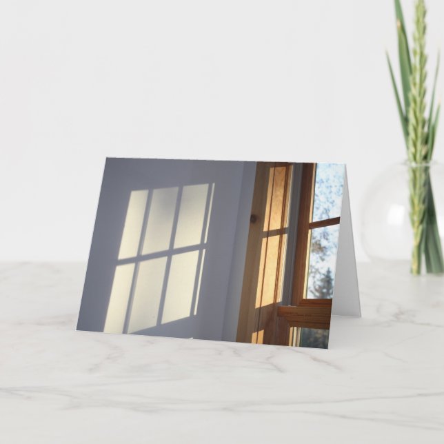 Afternoon Shadow Card (Front)