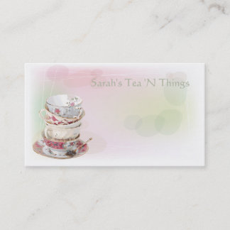 Afternoon Tea Business Card