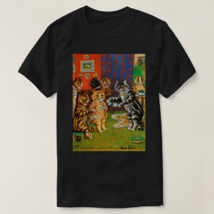 Afternoon Tea Cats, Louis Wain T-Shirt