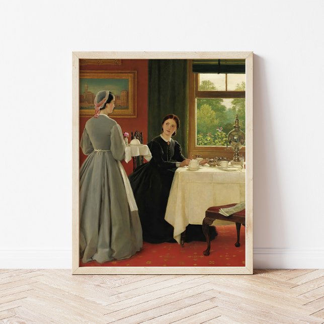 Afternoon Tea | George Dunlop Leslie Poster (Creator Uploaded)