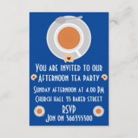 Afternoon Tea Invitation