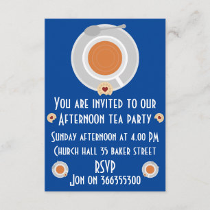 Afternoon Tea Invitation