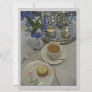 Afternoon tea ladies party invitation