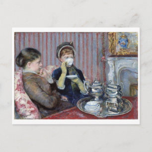 Afternoon Tea, Mary Cassatt Postcard