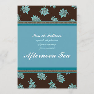 Afternoon Tea Modern Chintz Invitation